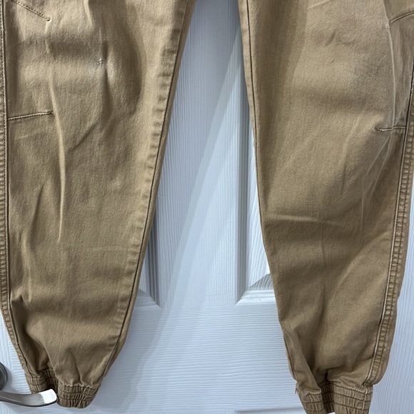 Men’s khaki joggers size small - Picture 3 of 6